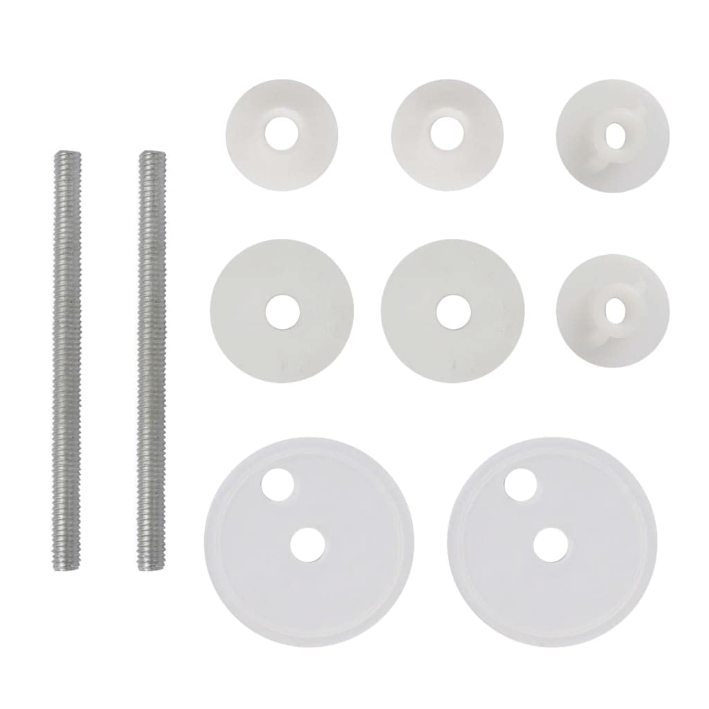 Set di 2 sedili anteriori WC con coperchi in MDF legno antico 02_0002950