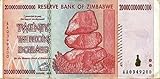 2008 - Zimbabwe $20 Trillion Seller Circulated (Various Grades)
