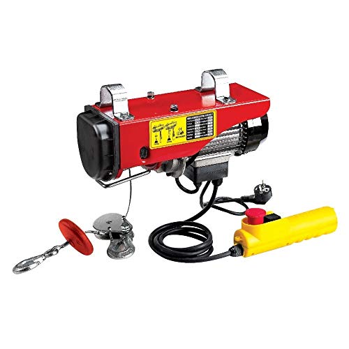 CEVIK PRO CE P125 250 Polipasto Eléctrico 220V 540W Capacidad 125 250kg Gancho con Cierre de Seguridad Control Térmico Instalación Rápida y Uso Industrial