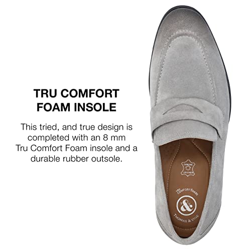 Thomas & Vine Men's Bishop Apron Toe Penny Loafer4