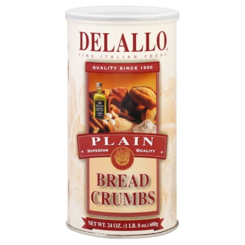 DeLallo Breadcrumbs, Plain, 24-ounces (Pack of6)