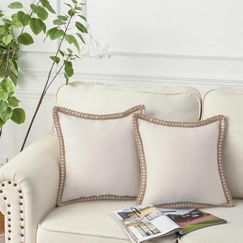 LIGICKY Farmhouse Decorative Throw Pillow Covers Cover