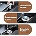 Car Tray Table & Car Desk for Laptop with 2 Risers and Anti-Slip Pad, 360° Rotating Cup Holder for Working and Eating Compatible with Tesla Model 3/Y/S, Ford F150/Explorer/Maverick & Most Vehicles/EV
