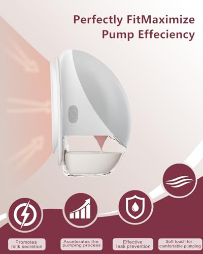 Image of 2 Pack 21mm Full Breast Pump Kits Compatible with Momcozy Upgraded Mobile Flow M9, Upgraded M9 Full Set Parts Including 21mm FlnageX2, Red ValveX2, Red DiaphragmX2, Container with Silicone LipX2