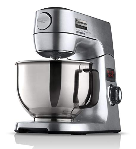 Espressions Küchenmaschinen „Combo MixMaster“, einschließlich Lebensmittelmixer, 1200Watt, Edelstahl – Bild 3