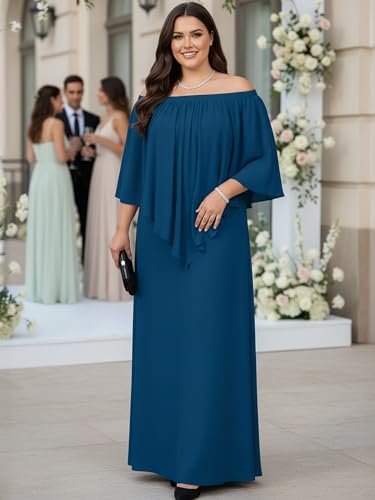 Image of KOH KOH Womens Strapless Off Shoulder Flattering Cocktail Maxi Dress Gown
