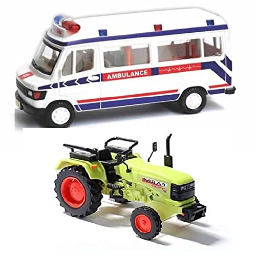 Sheel Ambulance with Tractor Toy for Kids, Multicolor (B099X2DW72) Amazon Price History, Amazon Price Tracker