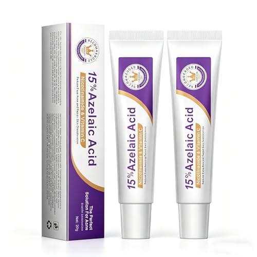 40g Azelaic Acid 15% azelaic acid serum Reduces Post-Acne Marks & Skin Discoloration Face Skin Care Cream for All Skin Types