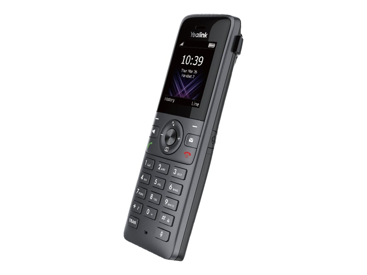 Yealink W73P DECT IP Telefon System (W70B Basis + W73H Handset) Schwarz