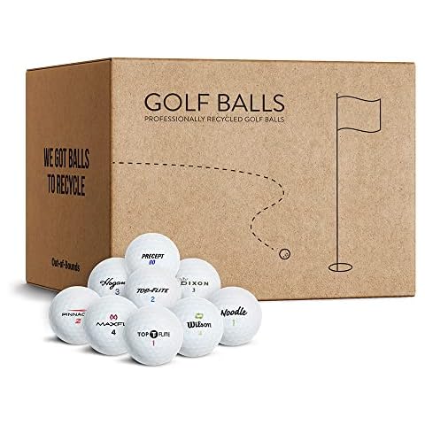 Out of Bounds | Lakeballs Mix | 100 STK. | Golfbälle | AAAA/AAA | TOP Qualität Cover