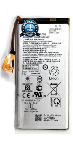 Image of THE BATTERY STORE Orignal replacment Battery for Asus ROG Phone 3 ASUS-I003D, I003DD, I003D ZS661KS-6A006IN / C11P1903 (for Asus ROG Phone 3 ASUS-I003D,)(