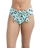 BCBGeneration Damen-Badeanzug mit hoher Taille, mit Schnürung vorne, mint, X-Small