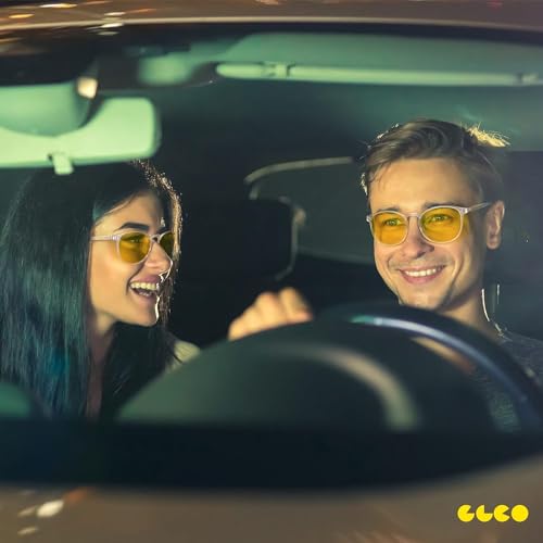 Image of IBOANN Chic & Comfy Blue Light Glasses for Women - 3-Pack Round Frames, Screen-Ready Style with UV Protection Coating