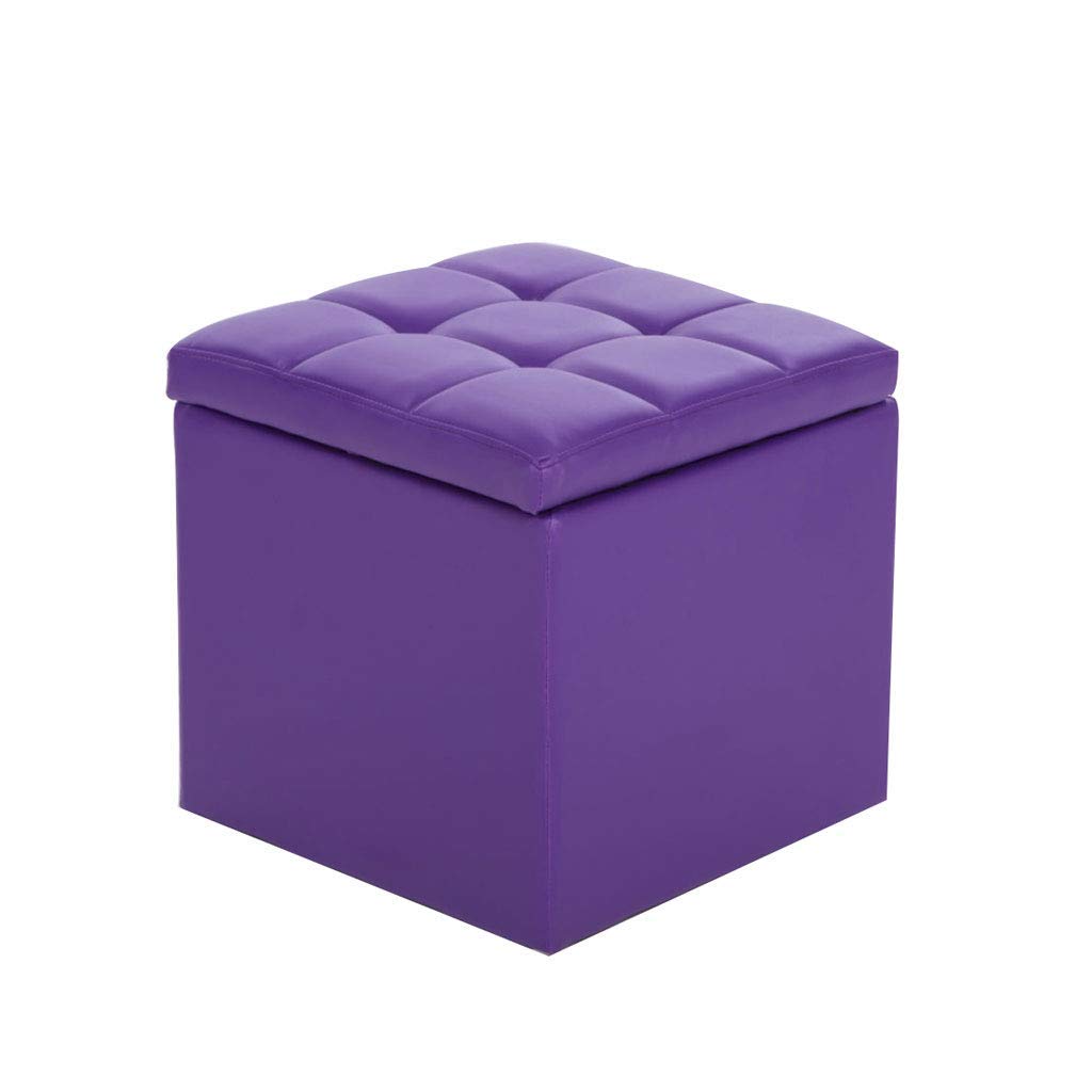 Tabouret ottoman de rangement pour optimiser les petits salons