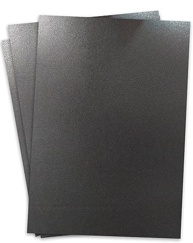 Off Paper Especiais Papel Metalizado Pacote com 15 Folhas, Preto, A4