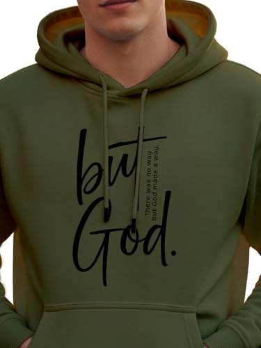 Image of XENOVAURBAN Hoodie for Men /Women | Unisex fit Cotton Fleece Hooded Sweatshirt - GOD1