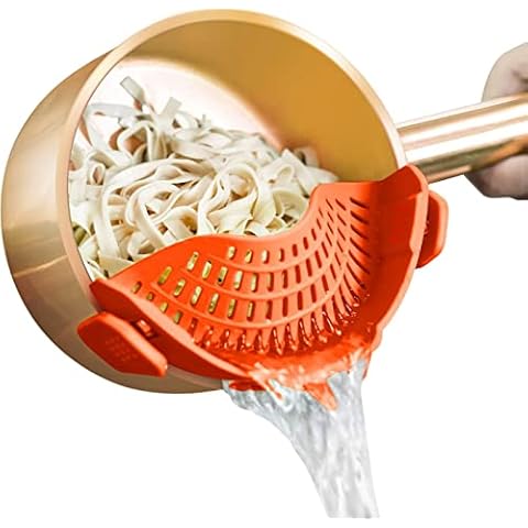 Snap Strainer Silicone Food Strainer Cover
