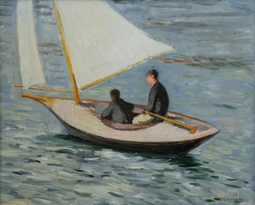 Affiche mur art poster Voilier sur la Seine tableau 60x90cm
