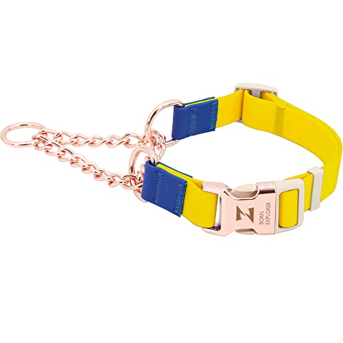 Martingale Collars For Small Dogs, Zooland Waterproof Adjustable Martingale Dog Collars Yellow S #TOP13