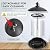 Gbekery Metal Bird Feeders for Outdoors Hanging, Weather Resistant Wild Bird Feeder with 360 Degree Feeding Tray, Black