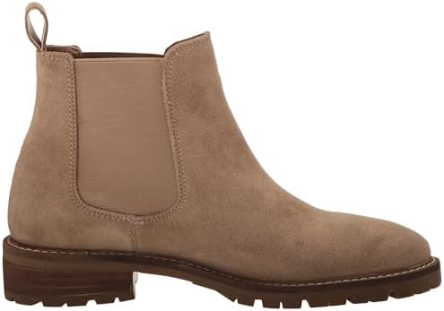 Steve Madden Women's Leopold Chelsea Boot, Oatmeal Suede, 8 Wide | Image 5