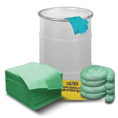 Image of NPS 450030 Poly-Drum Universal Spill Kit, 30 gal, 30 lb.