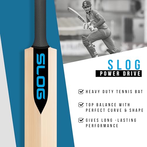 jaspo Store Jaspo Slog Power Drive Tennis Cricket Bat, 1.05 kg - Image 6