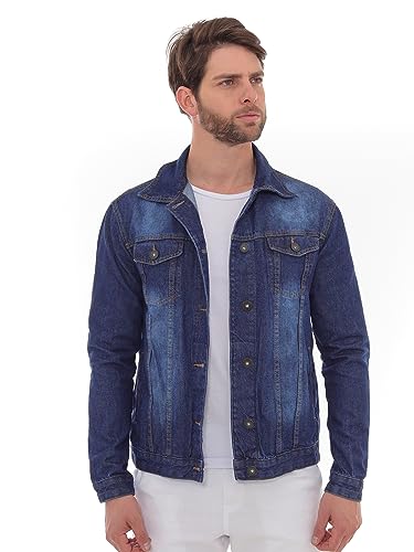 Jaqueta Masculina Jeans Simples Tamanho:M