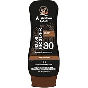Australian Gold: Loción SPF 30 con Bronceador con proteccion