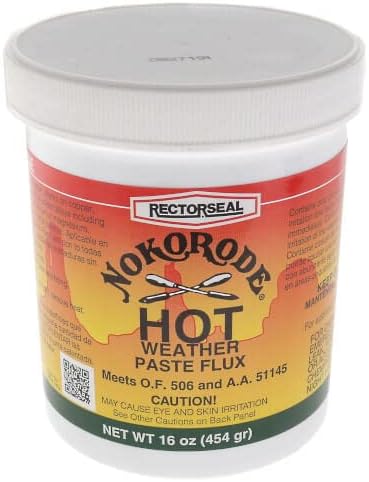 Rectorseal Nokorode Hot Weather Paste Flux (1 lb.)
