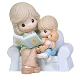 Precious Moments Grandma Reading to Grandson Figurine