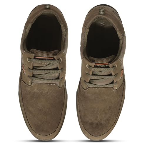 Image of Woodland Men's Leather Sneaker