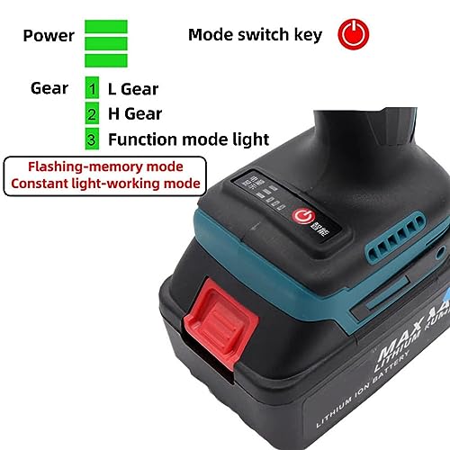 Automatyczny pistolet nitowniczy elektryczny, zestaw narzędzi do ciężkich przewodów z baterią, ładowarką i etui do nitów i nakrętek nitowych, 5200 mAh