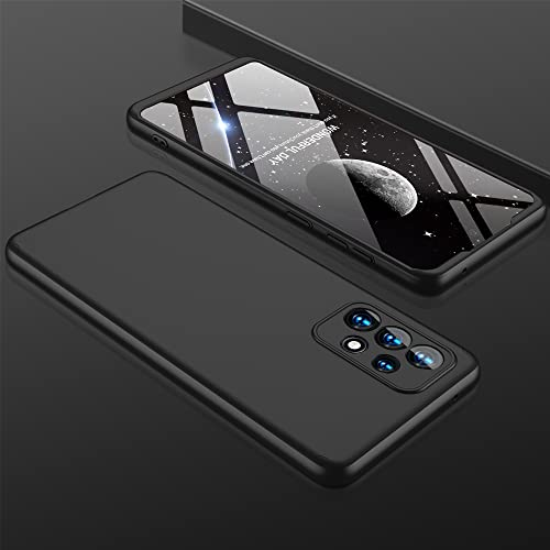 Image of Kapa Double Dip Full 360 Protection Back Case Cover for Samsung Galaxy A73 (5G) (Black)
