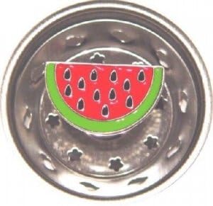 WATERMELON themed fruit decor Kitchen Sink Strainer drain plug stopper