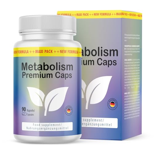 Metabo Support Formula | mit hochwertigen Inhaltsstoffen | in der großen Maxi-Dose | 90 Kapseln Inhalt
