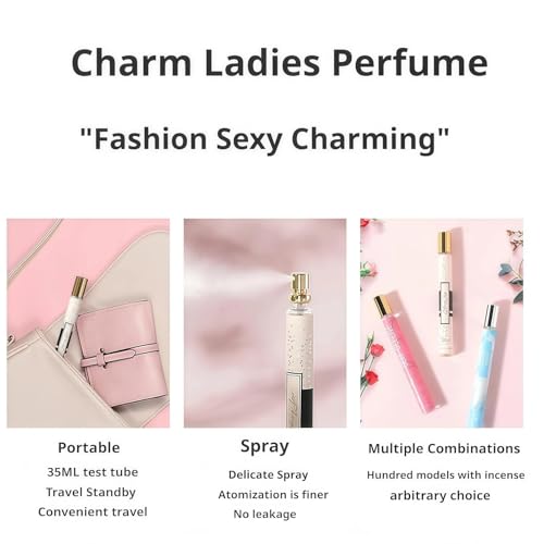 Premium Women's Perfume Gift Set - Perfume Gift Set, 4x35ml, Long Lasting Eau De Parfum, Sweet Floral & Fruity Scent, Portable Travel Fragrance for Her, Birthday & Mum Gifts - Image 4