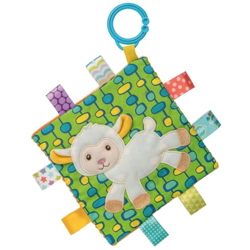 Image of Taggies Crinkle Me Baby Toy, Sherbet Lamb