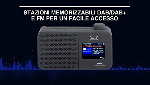 Trevi DAB 795 R Radio con Ricevitore Digitale