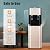 Bottom Loading Water Dispenser with Heating & Cooling - 110V Instant Hot/Cold Water for 3 or 5 Gallon Bottles, Energy-Efficient, Child Safety Lock & Anti-Scalding Design(Stainless) in Gold.