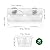 iplusmile Reptile Food Dish Bowl and Reptile Feeding Tongs Feeder and 10pcs Water Cups with Suction for Iguana Lizard Gecko Worm Crested Gecko Food Dish