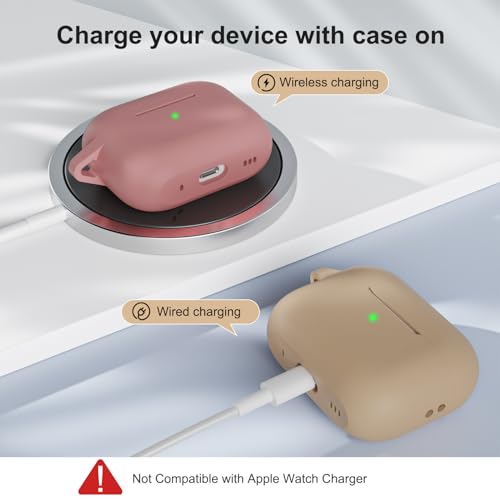 KOKOKA Case Cover Compatible with AirPods Pro 2 2022 & 2019 with Cleaner Kit - Image 4