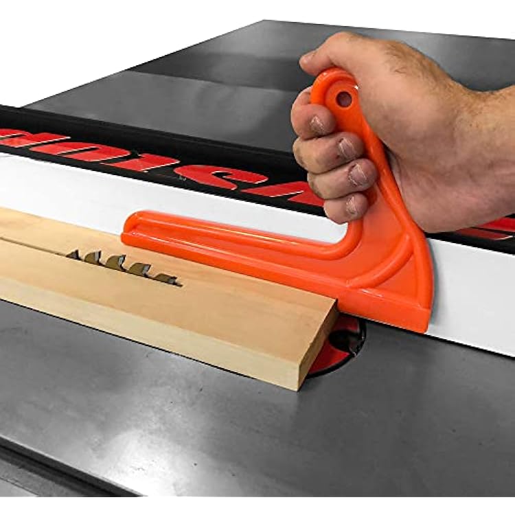 Peachtree Woodworking Supply Safety Kit and 2 Gator Grip Push Blocks Ideal for Woodworkers for Use On Table Saws, Router Tables, Jointers and Band Saws - 5 Pieces