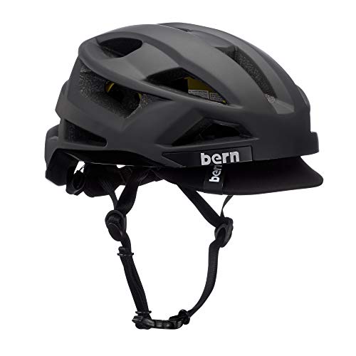 Bern, Fl-1 Pave Helmet, Mips Matte Black, Large #TOP17
