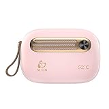 明誠 電気カイロ USBカイロ 充電式カイロ 6800mAh大容量 小型 モバイルバッテリー ハンドウォーマー 軽量 USB出力 Type-C入力 恒温52℃ 防寒グッズ 5.5時間連続発熱 繰り返し使える USB充電式 ストラップ付き 携帯便利 PSE認証済 ピンク