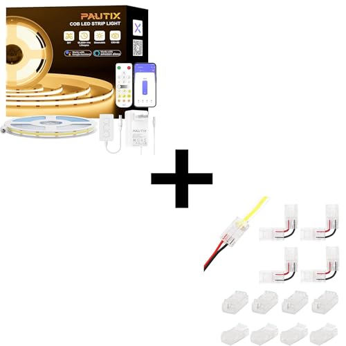 Tira LED COB PAUTIX 10m 4800 LEDs Blanco cálido 2700K miniatura 1