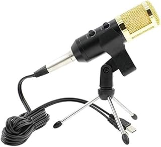Professional Condenser Microphone,with Tripod,for Podcasting, Voice Recording, Skype, YouTube, Games, Laptop, Computer, Phone
