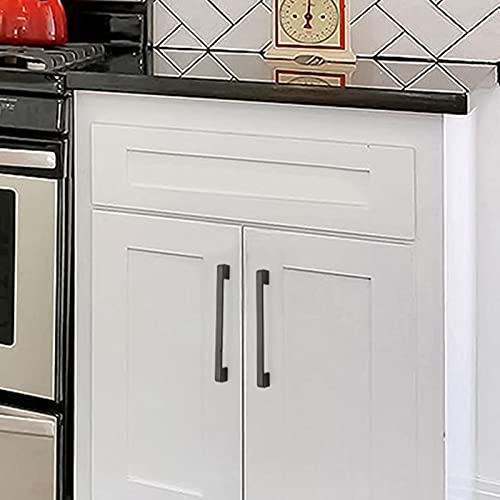 Qiguch66 Cabinet Handle Simple Easy To Install Zinc Alloy Free Screw Square Drawer Pull thumb #3