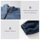 Volunboy Baby Jungen Polarfleece Jacken Durchgängigem Reißverschluss Pullover Fleecejacke Wintermantel mit Taschen(Patchwork Marineblau,2-3 Jahre,Größe 100)