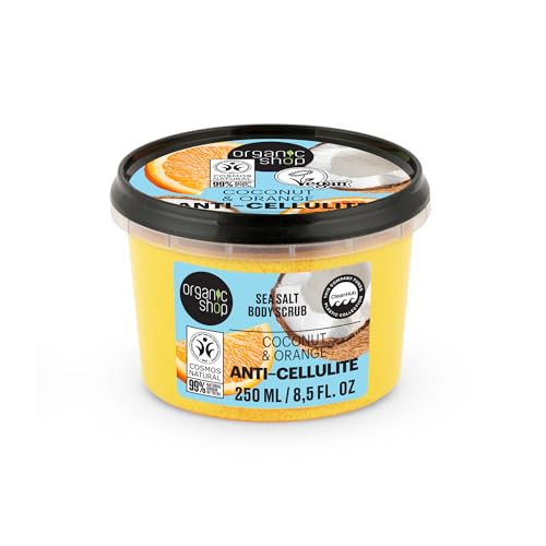 Organic Shop 250ml Body Scrub Anti-Cellulite Coconut & Orange